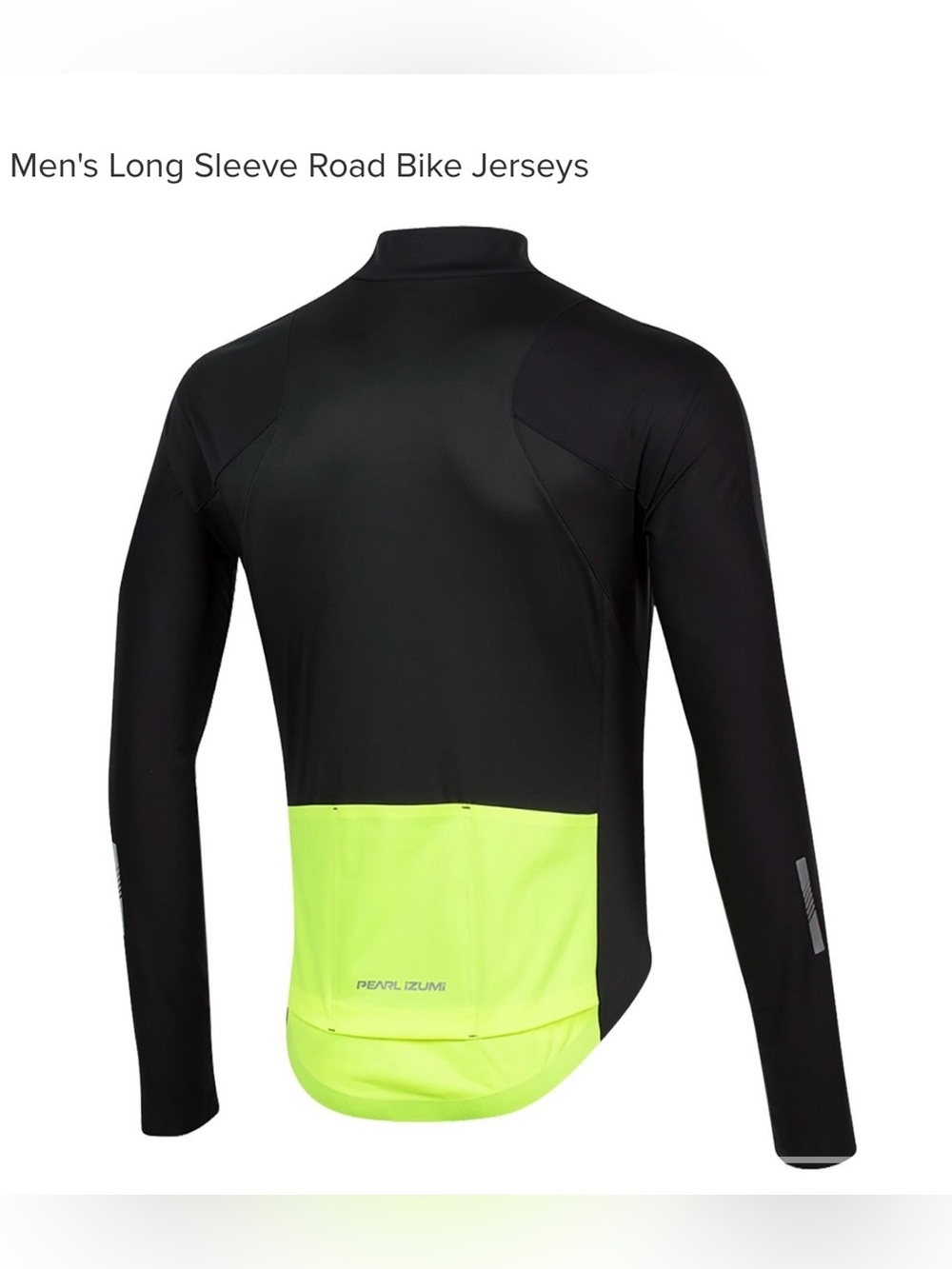 Pearl Izumi P.R.O Pursuit Wind Jersey Men’s Long Sleeve Road Bike , Medium